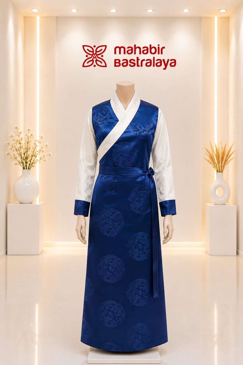Tibetan Bakhu in Jacquard Fabric 18
