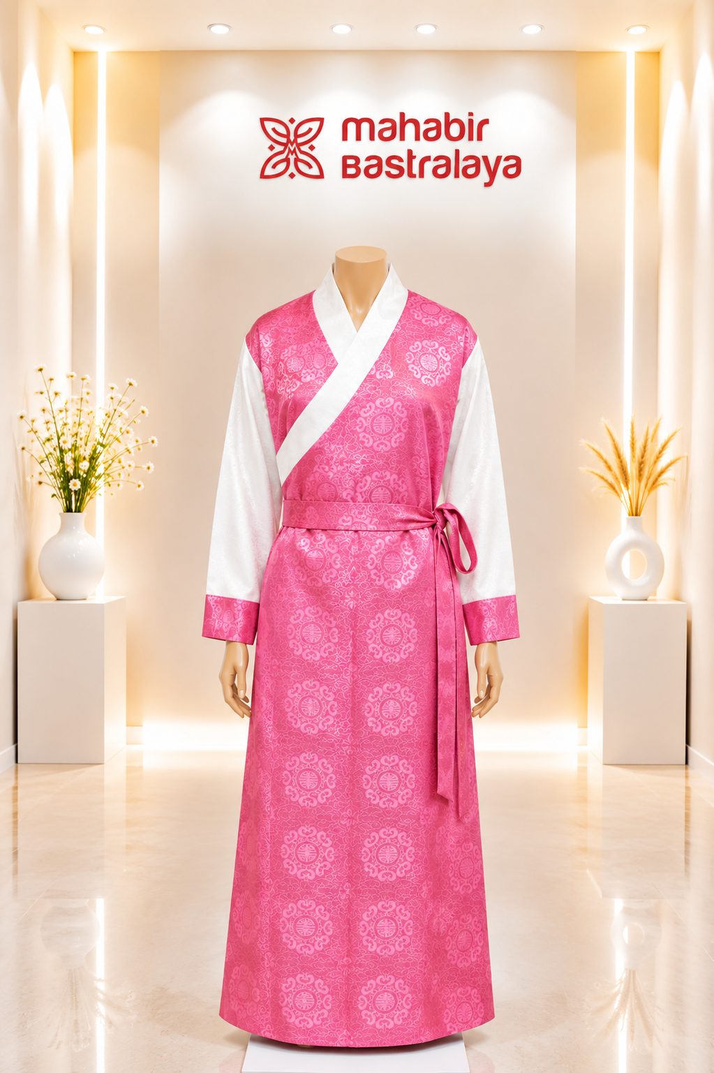 Tibetan Bakhu in Jacquard Fabric 2