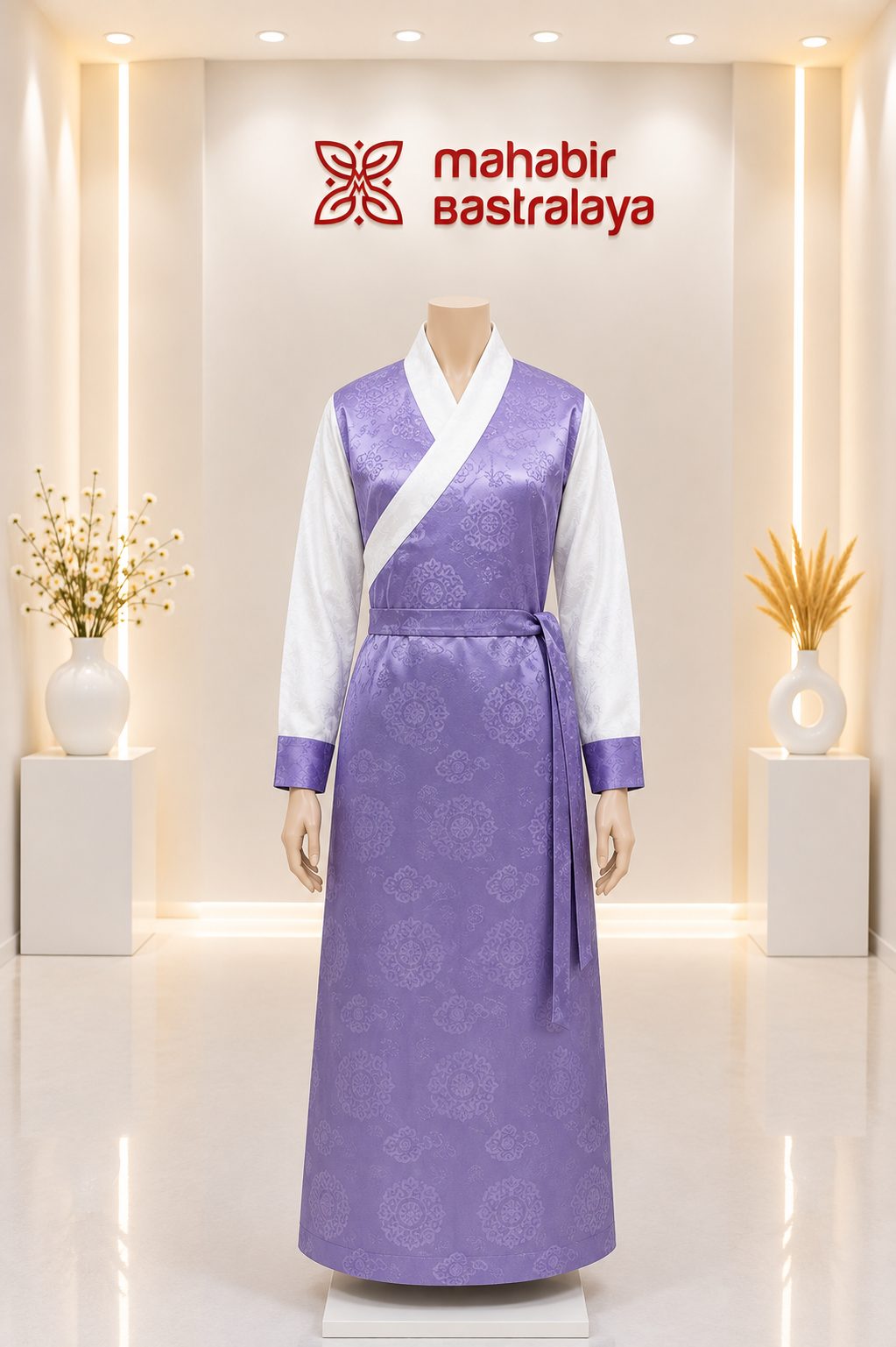 Tibetan Bakhu in Jacquard Fabric 13