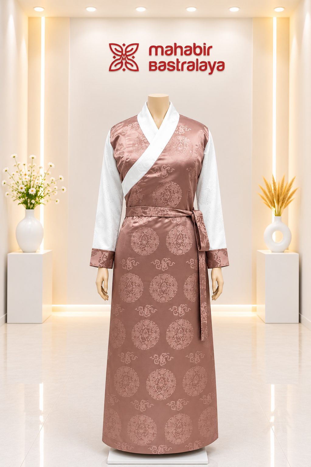 Tibetan Bakhu in Jacquard Fabric 10