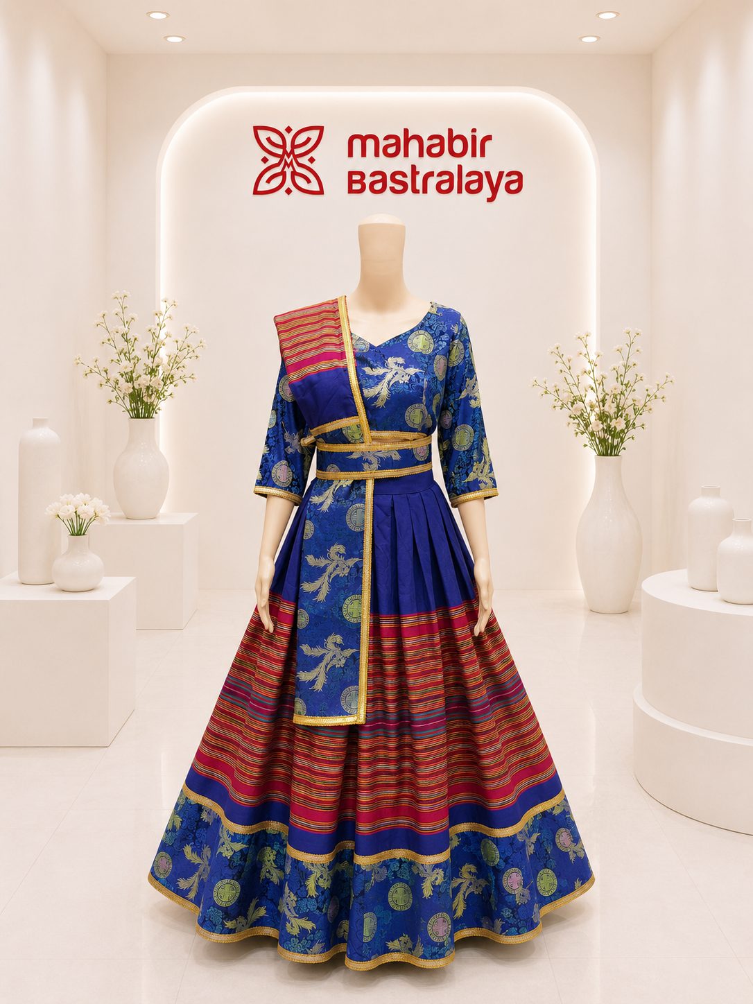Ghagra Style Tamang Dress 1