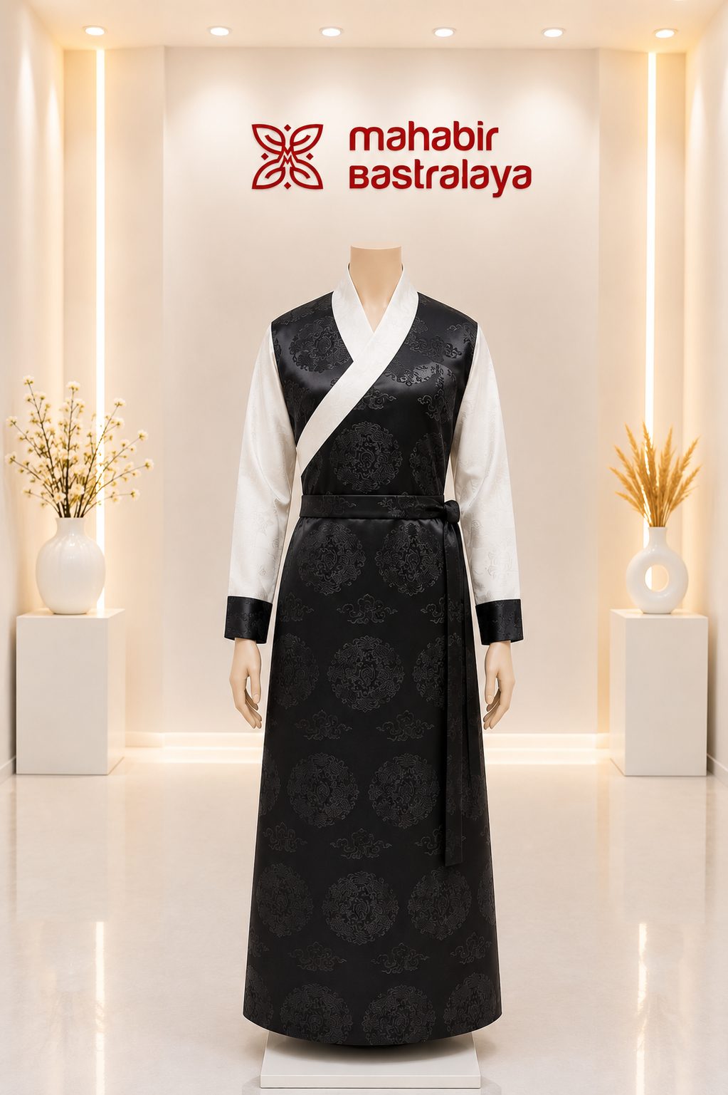 Tibetan Bakhu in Jacquard Fabric 16