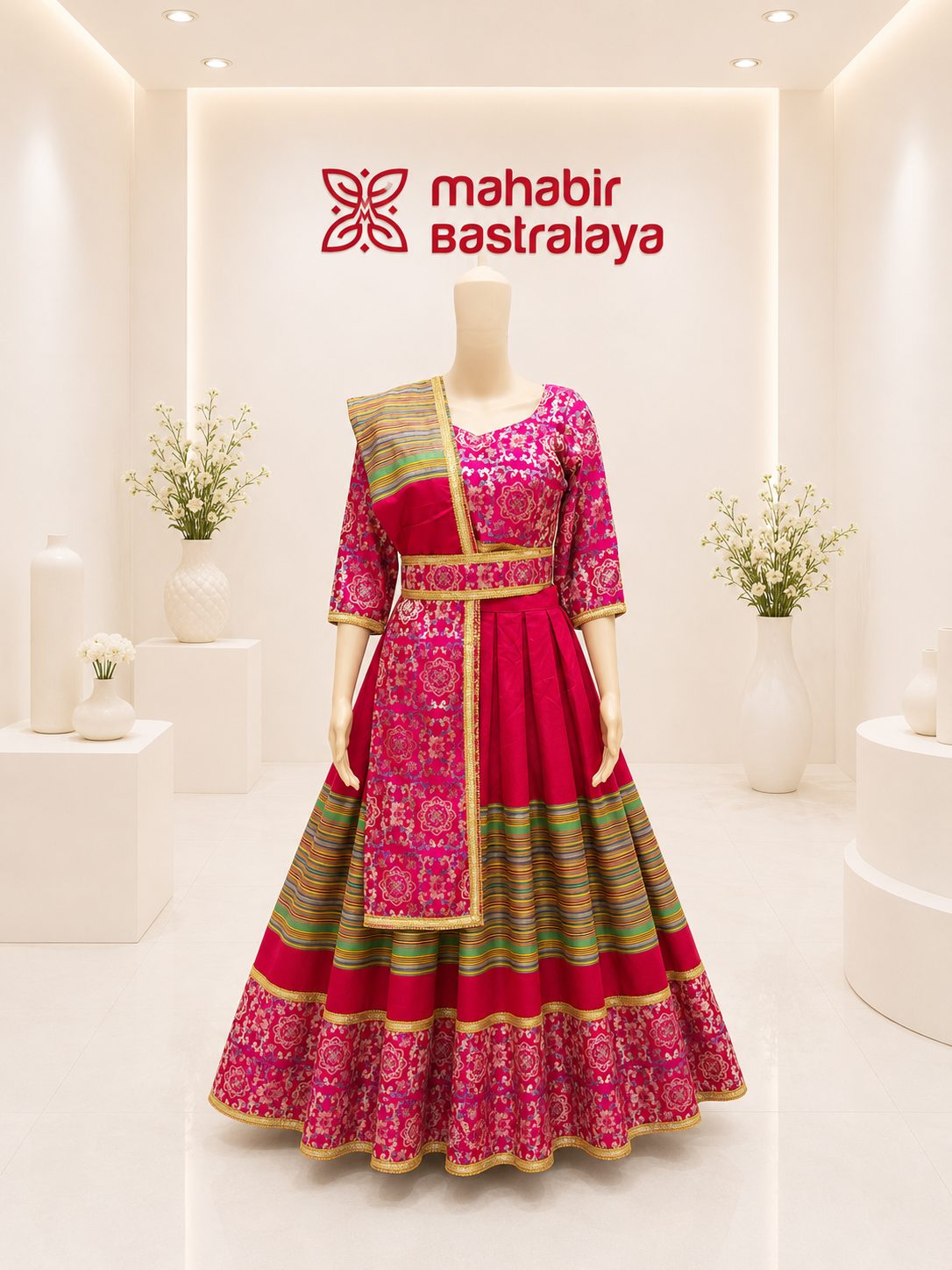 Ghagra Style Tamang Dress 4