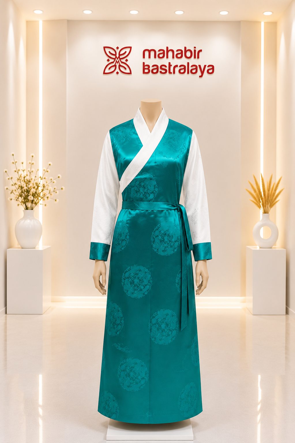 Tibetan Bakhu in Jacquard Fabric 12