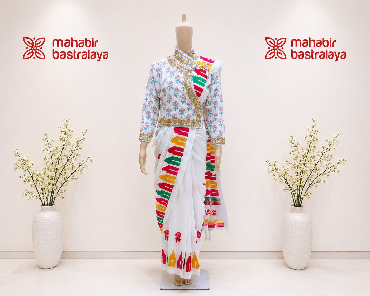 Dhaka Saree and Choubandi Choli
