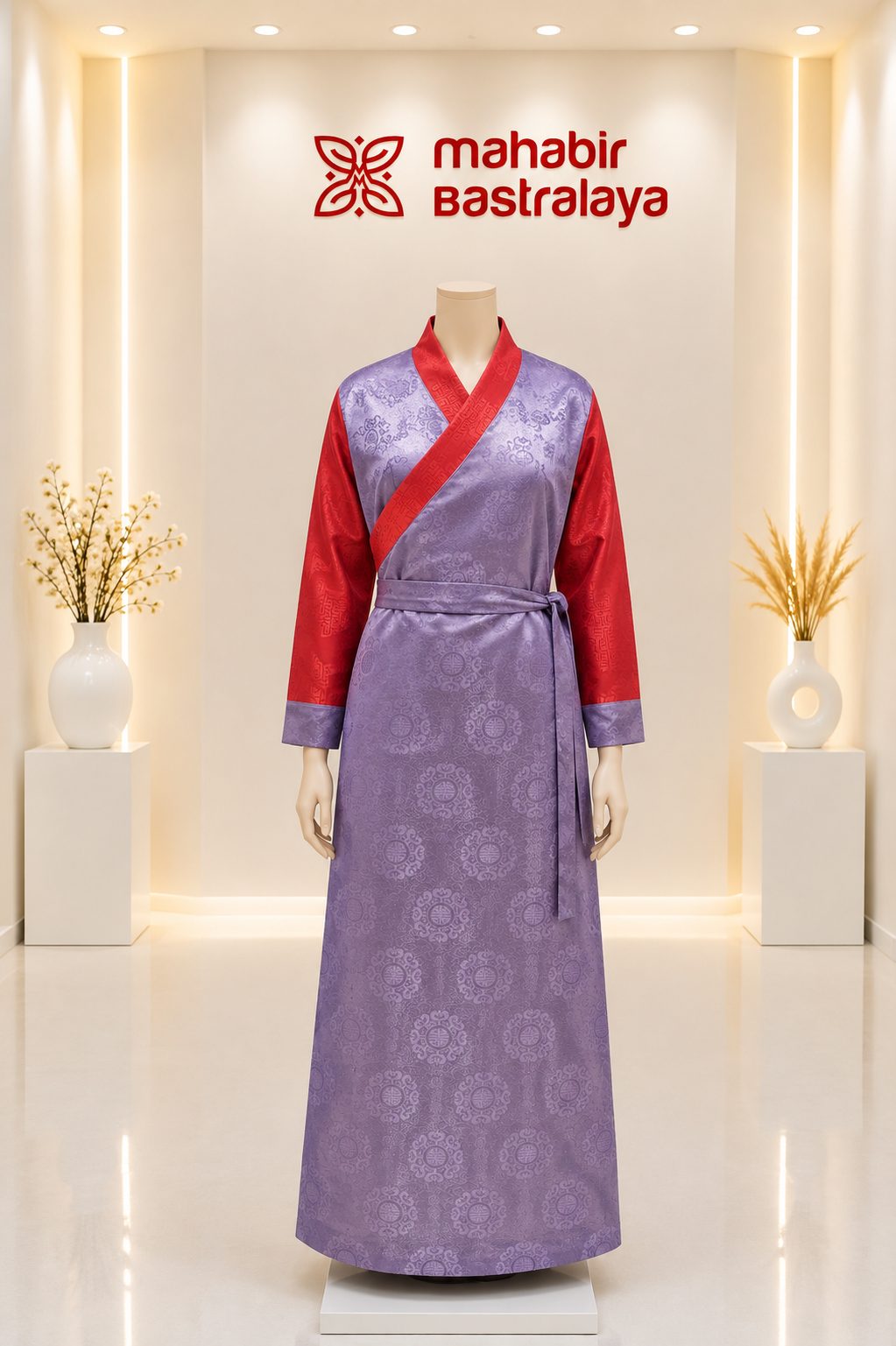 Tibetan Bakhu in Jacquard Fabric 17