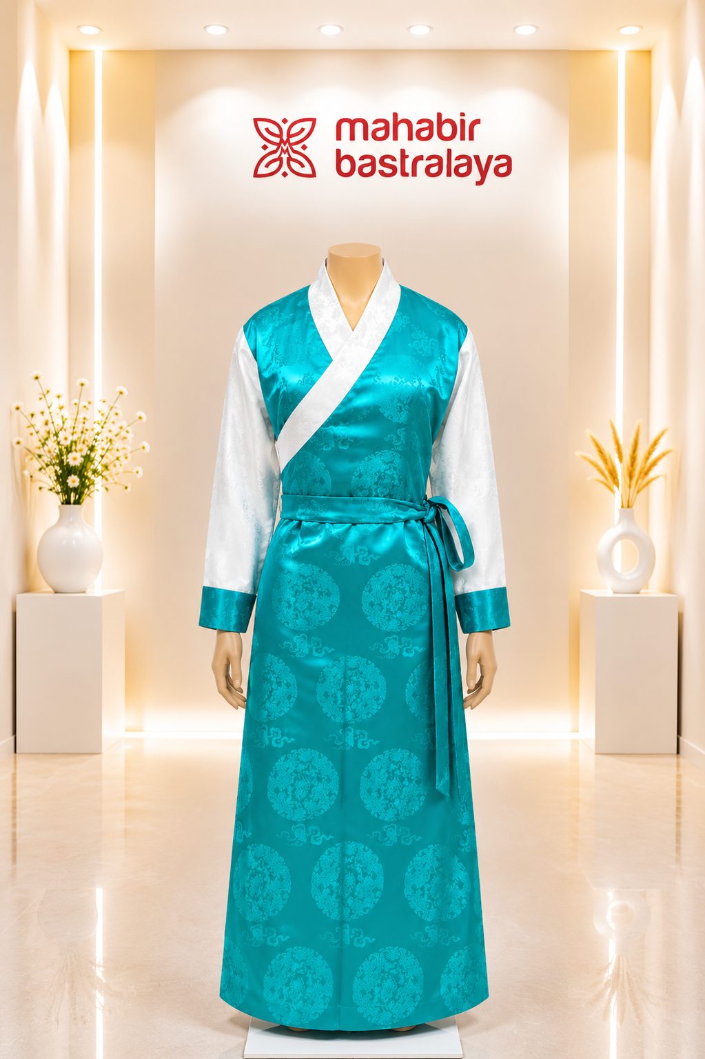 Tibetan Bakhu in Jacquard Fabric 5