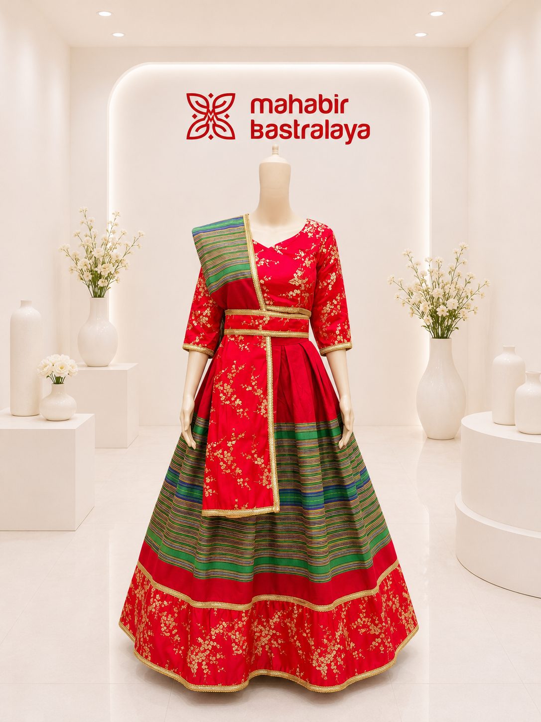 Ghagra Style Tamang Dress 2