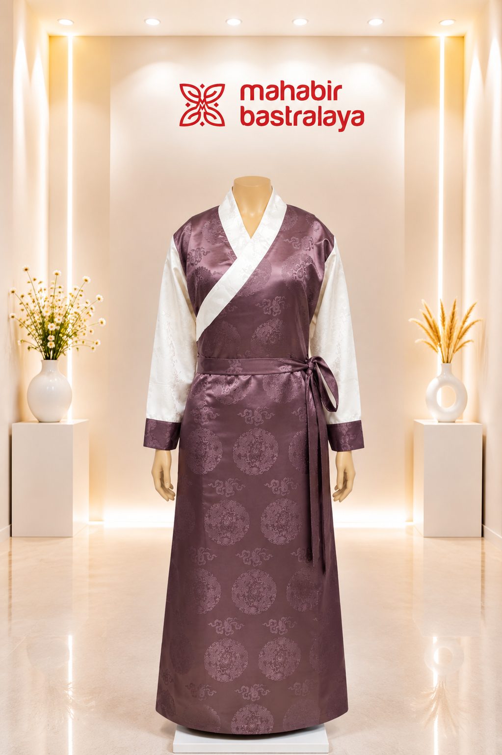 Tibetan Bakhu in Jacquard Fabric 6