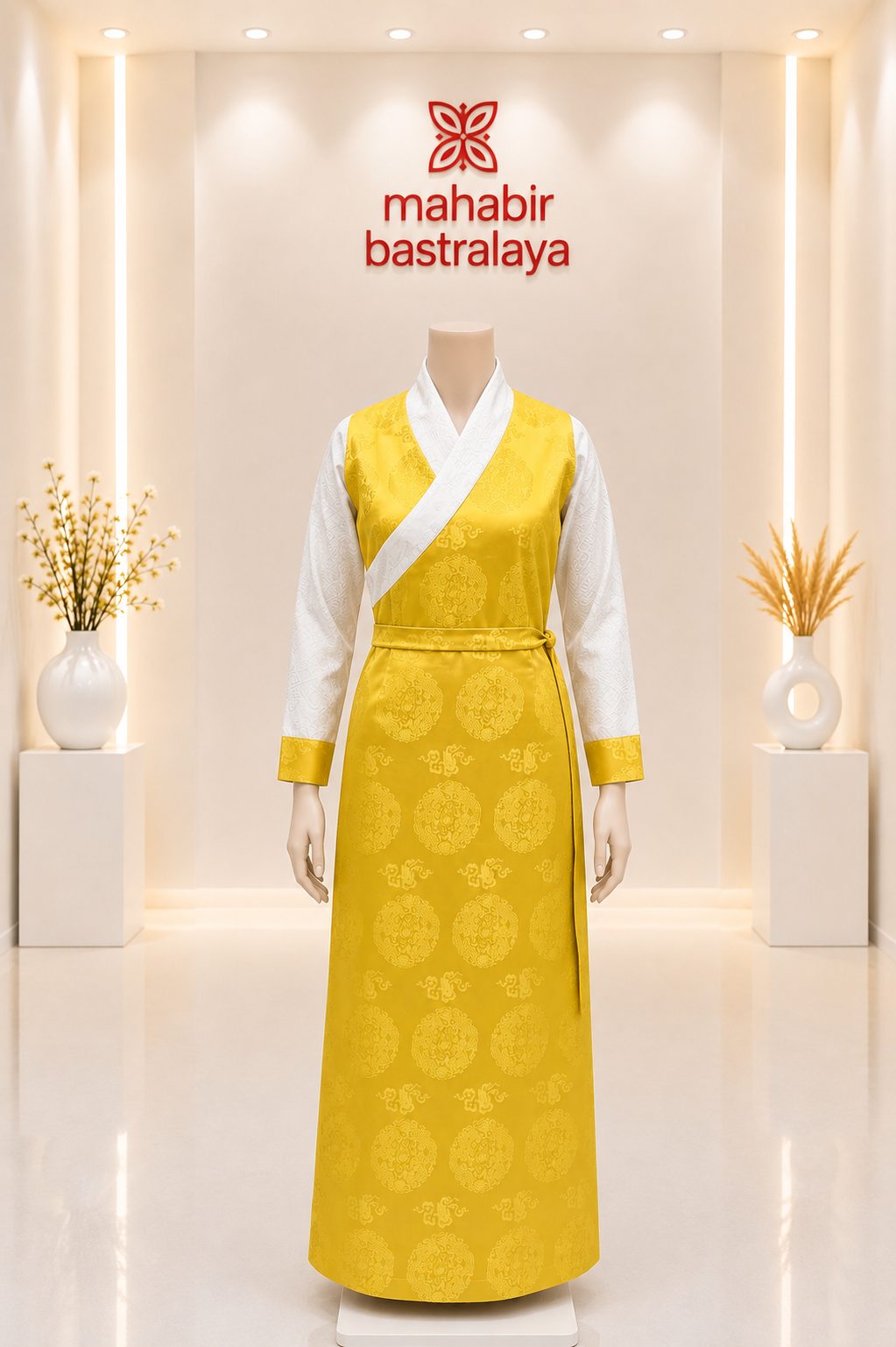 Tibetan Bakhu in Jacquard Fabric 19